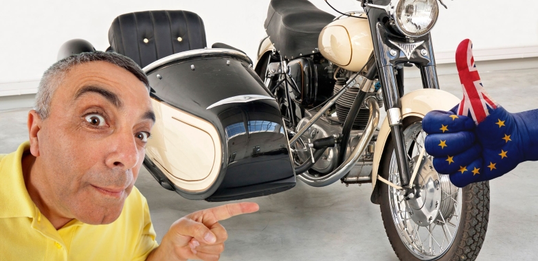 Trasportare sidecar dal Regno Unito dopo la Brexit
